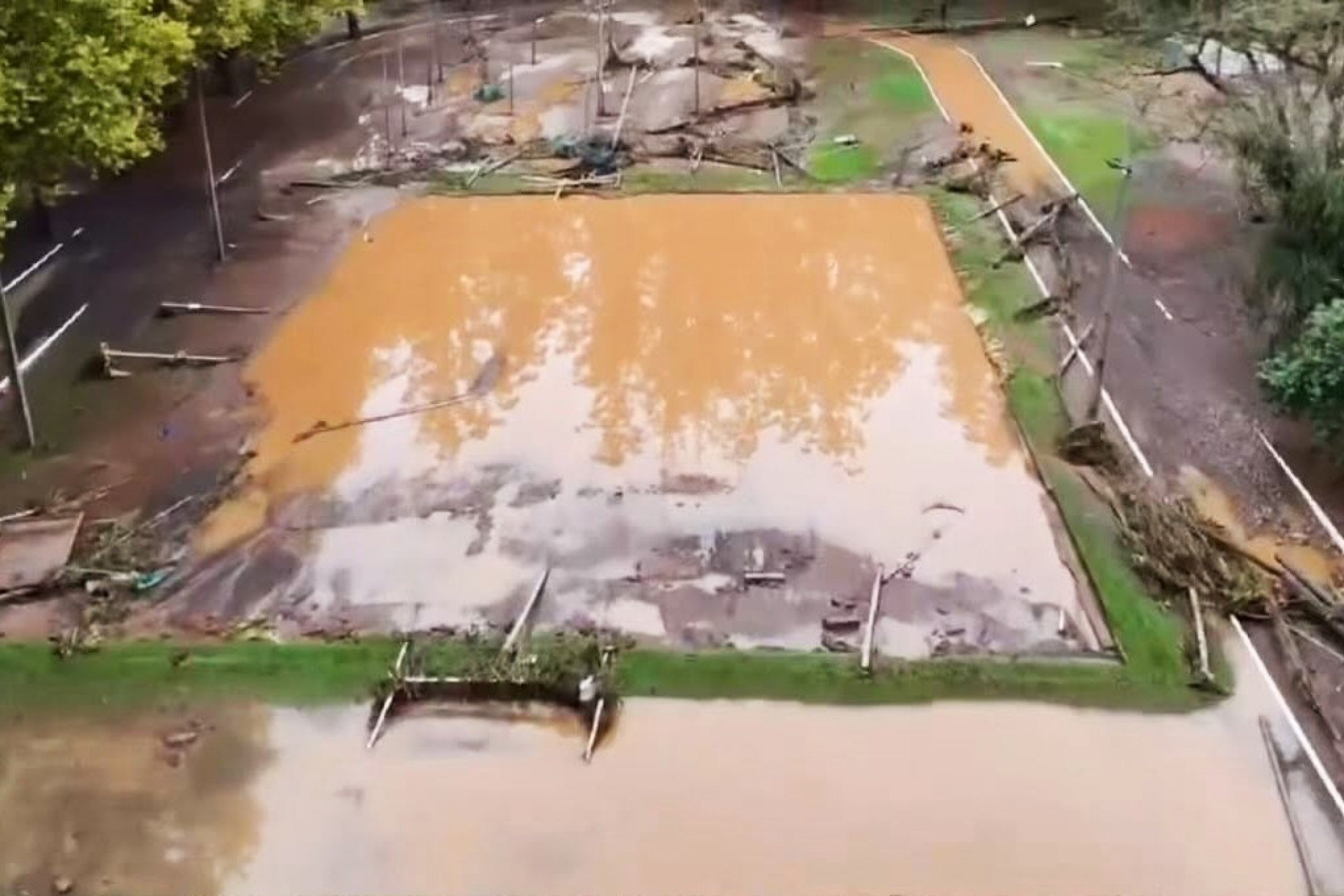 Após destruição provocada pela enchente, Feliz garante recursos para recuperar Parque Municipal