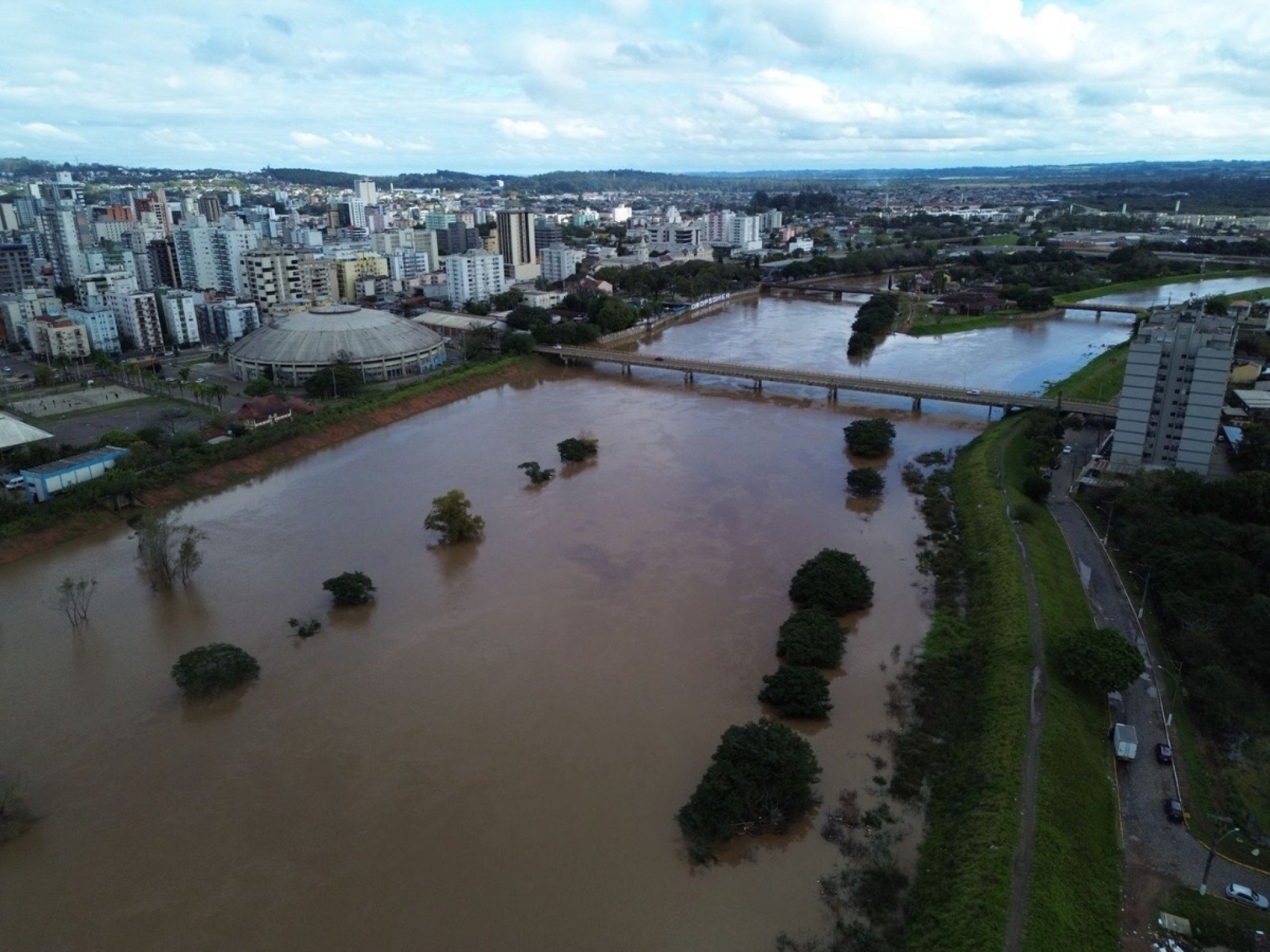 CHUVA NO RS: Saiba como está o nível dos principais rios da região na tarde deste sábado (21)