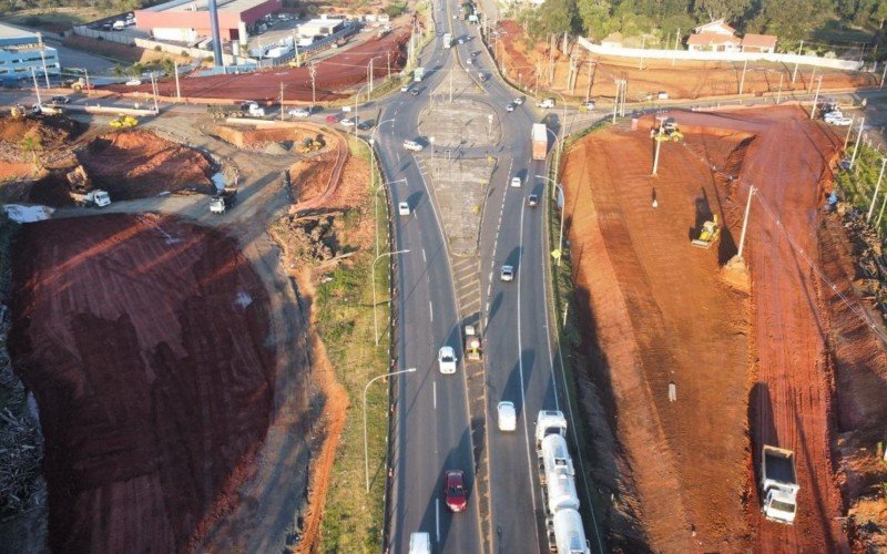 Finalizada primeira etapa das obras no km 434,8 da BR-386 em Nova Santa Rita