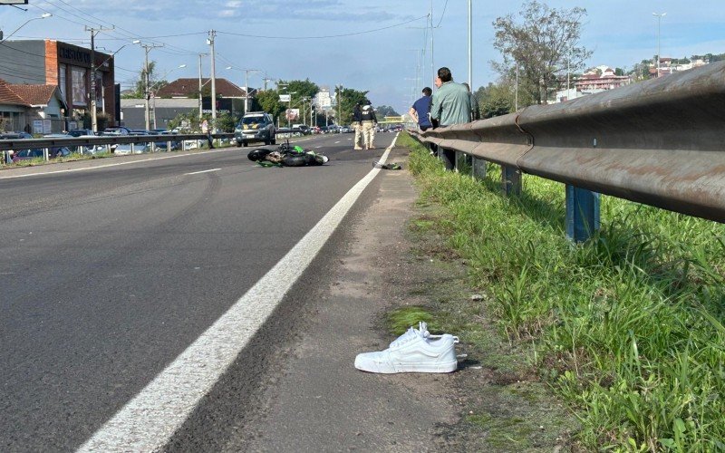Acidente aconteceu em Novo Hamburgo nesta manhã
