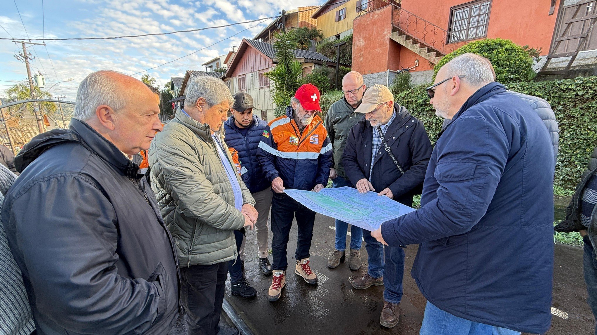 Gramado recebe vistoria da Defesa Civil Nacional