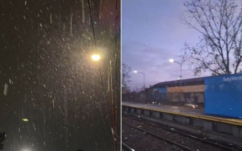 Neve é registrada em Buenos Aires | abc+