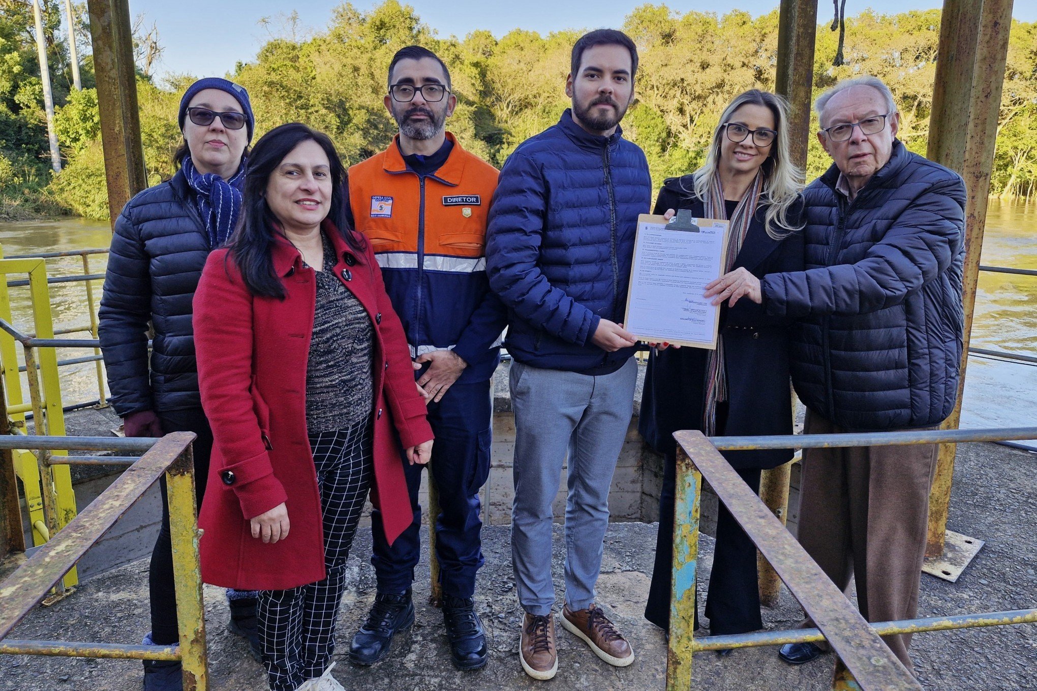 Novo Hamburgo testa sistema inédito de alerta de enchentes com tecnologia de Portugal