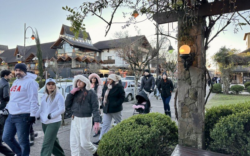 Movimentação turística em Gramado