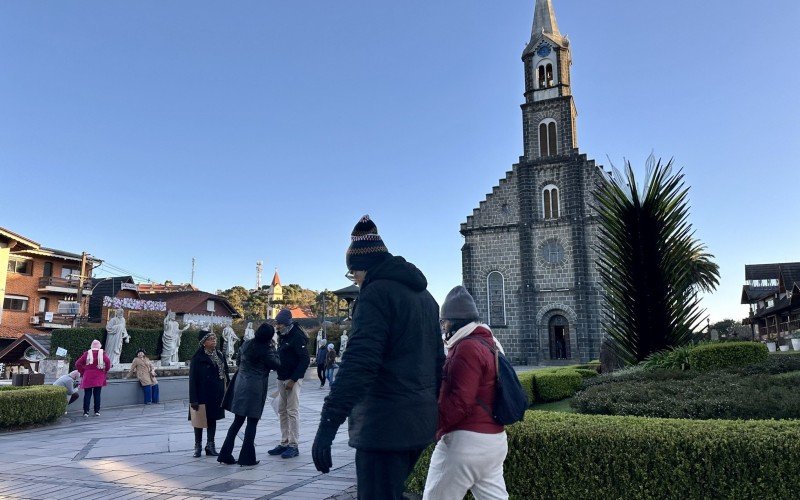 Movimentação turística durante o inverno em Gramado