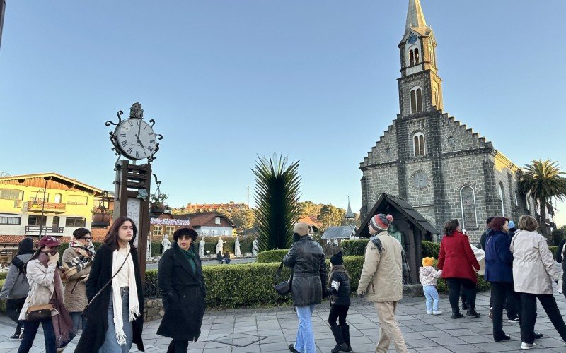 Movimentação turística em Gramado