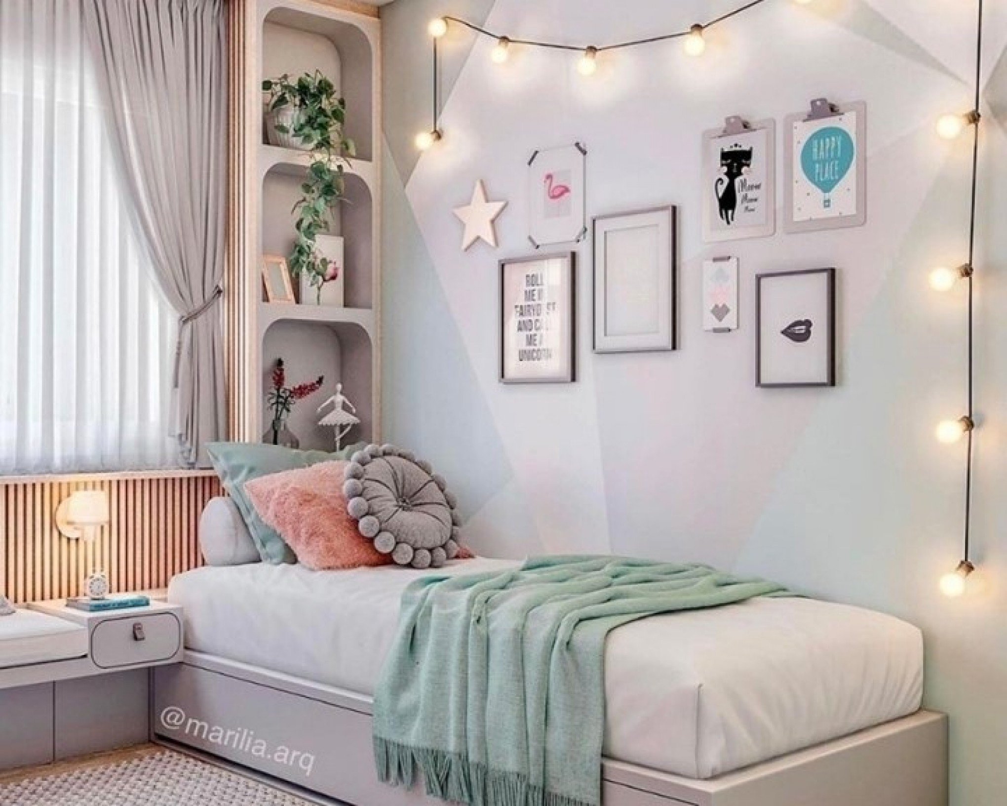 Inspiração de quarto adolescente | abc+