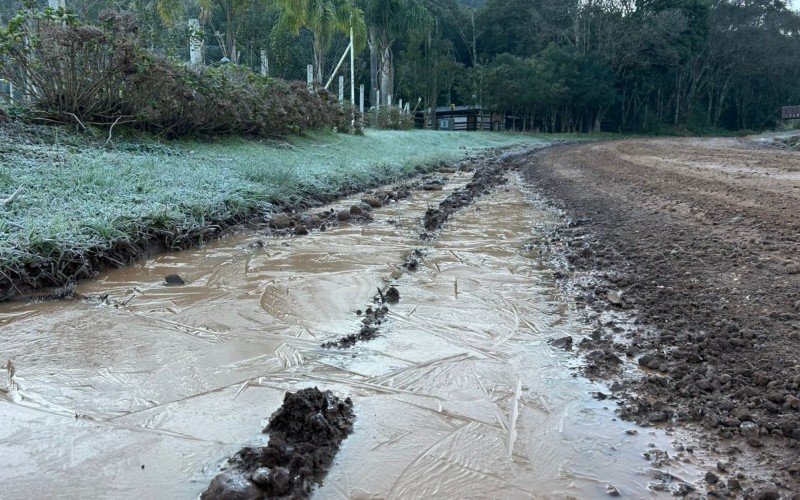 Geada em Santa Maria do Herval | abc+