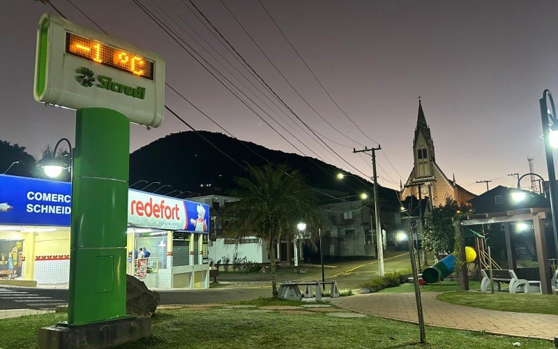 Frio intenso em Santa Maria do Herval | abc+