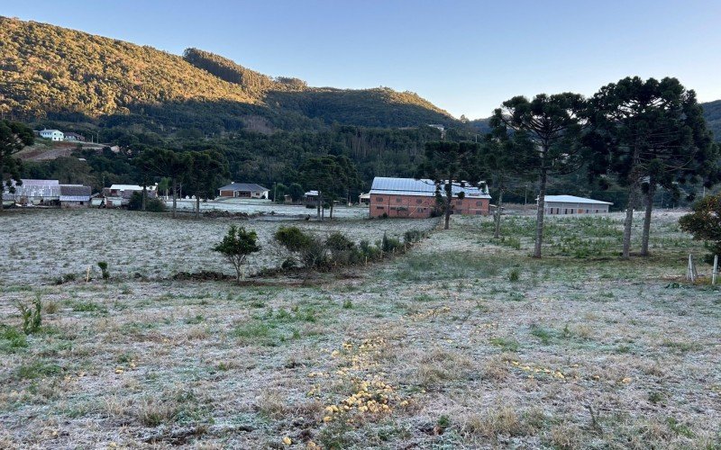 Geada em Santa Maria do Herval nesta quarta-feira (25) | abc+