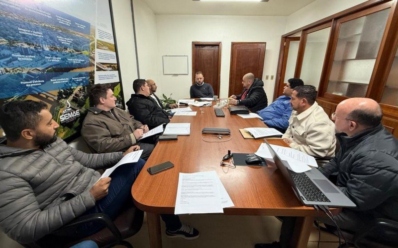 Direção do Semae reuniu equipe técnica para discutir estratégias e organização para os próximos dias