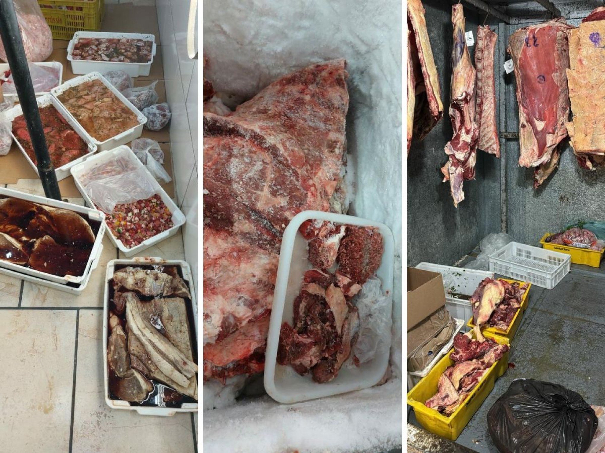 Açougues, mercados e quiosques armazenam 2,8 toneladas de alimentos impróprios para consumo no RS