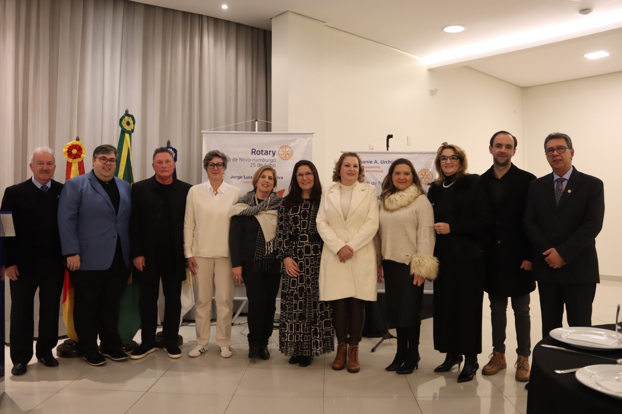 Rotary reconhece profissionais de áreas diferentes áreas em Novo Hamburgo