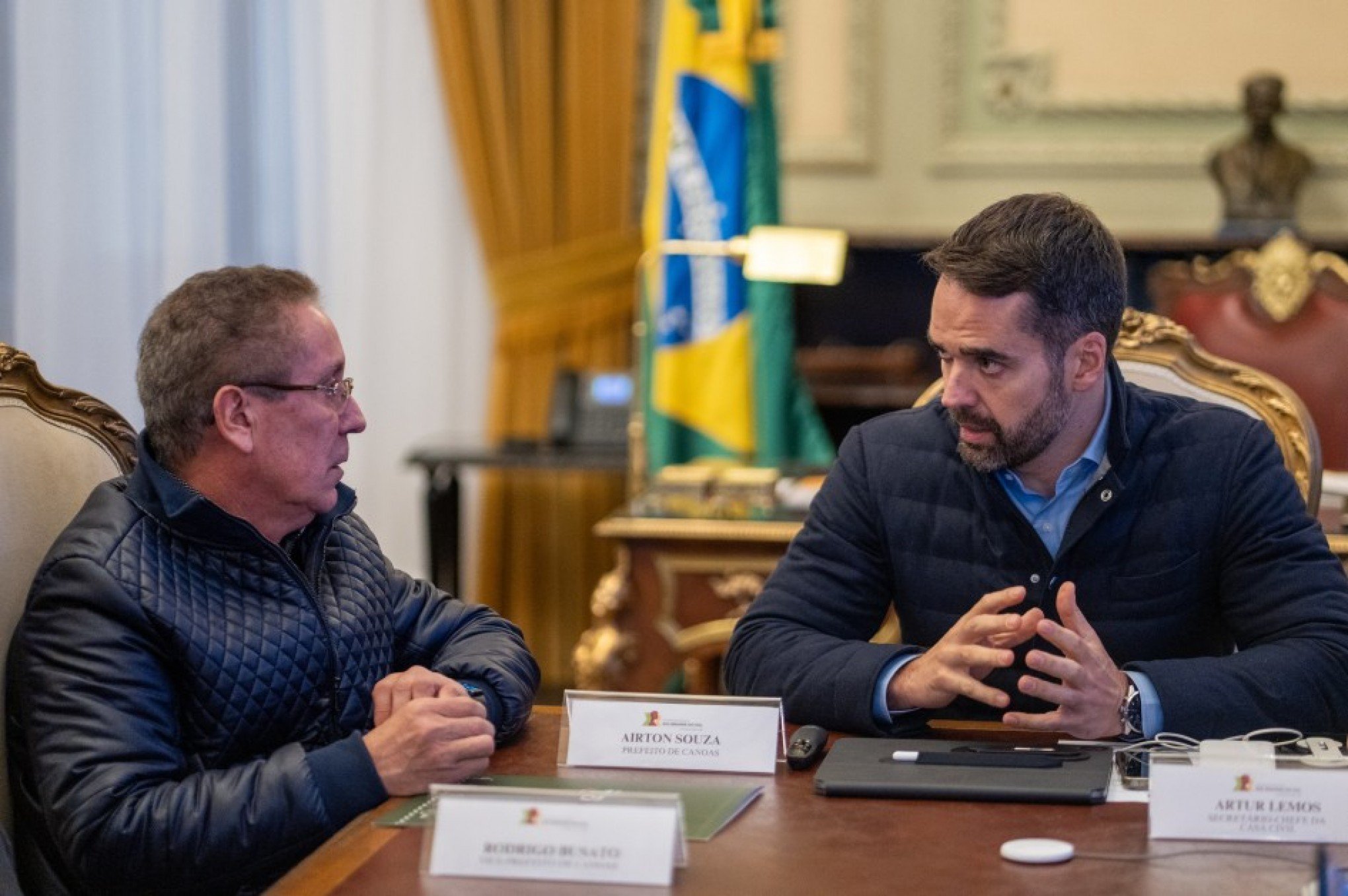 Liberação de R$ 200 milhões para contenção de cheias em Canoas avança após reunião