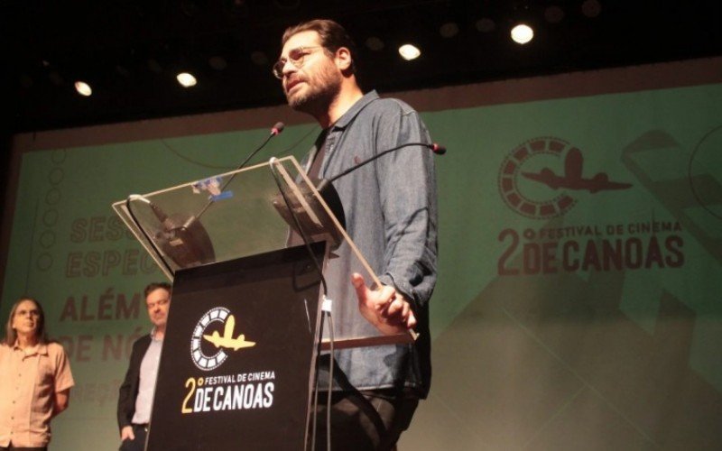 Ator Thiago Lacerda esteve em Canoas, durante a segunda edição do Festival, no ano passado