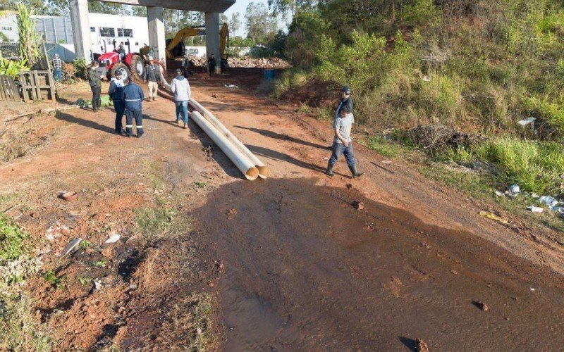 Bomba de drenagem foi instalada no bairro Novo Esteio, em Esteio