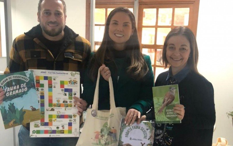 Materiais de educação ambiental criados em Gramado serão entregues para comunidades ribeirinhas no Amazonas 