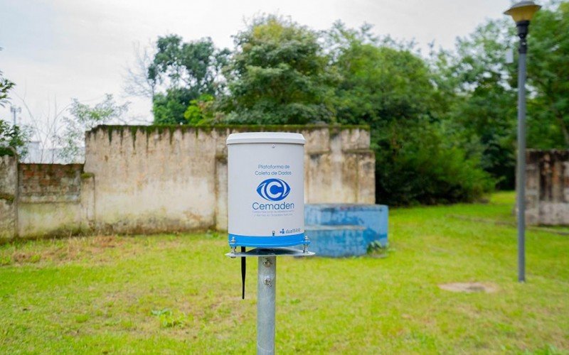 Pluviômetros do Cemaden foram posicionados em três pontos de Esteio