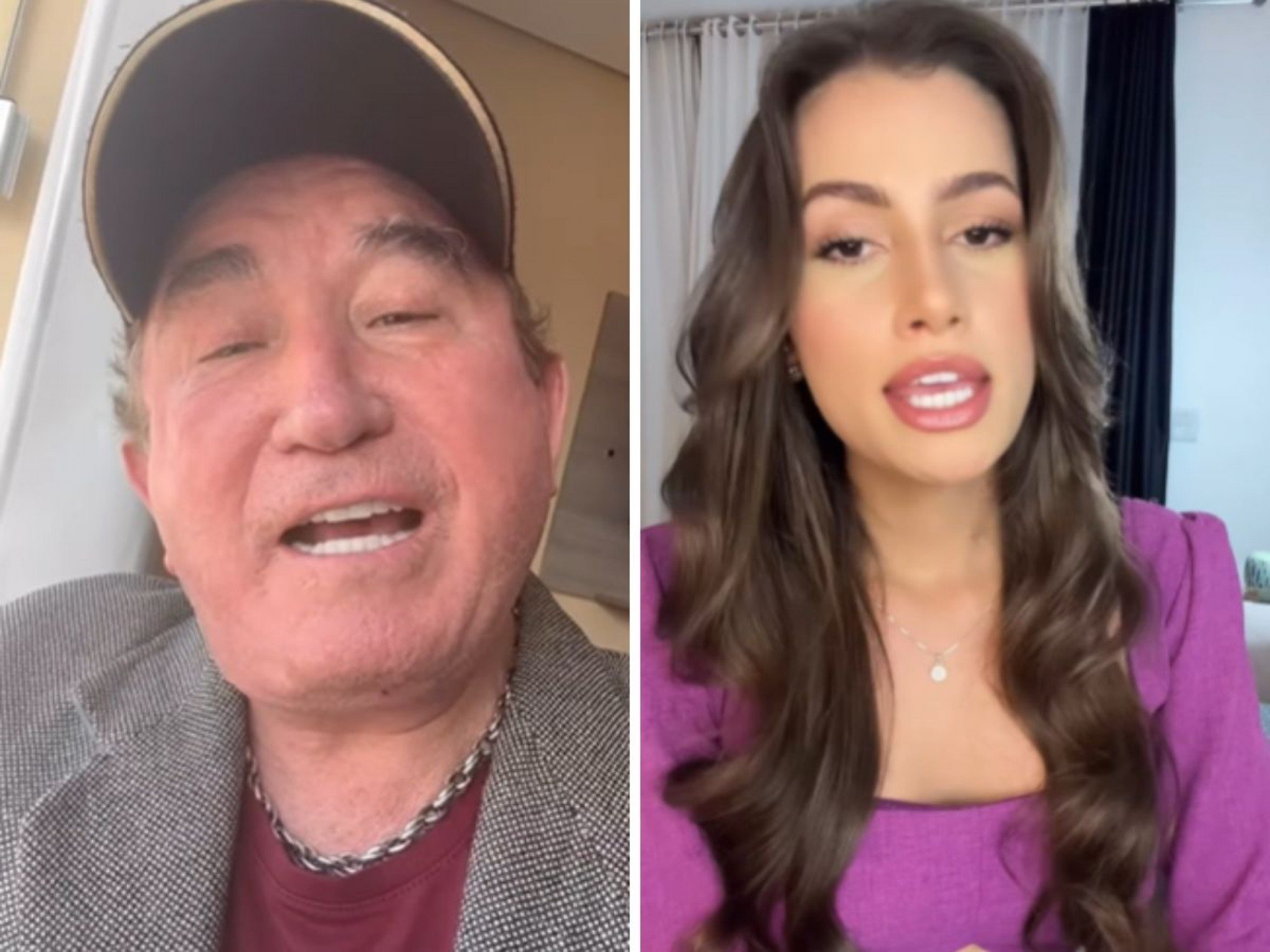 "Brincadeira de show": Amado Batista rebate rumores de que traiu a mulher