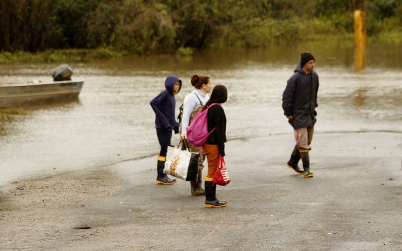 Depois da chuva, registro na Praia do Paquetá em Canoas | abc+