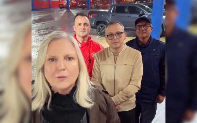 Carina Nath, Caleb Santos, sargento Pereira e tenente Jurandir  | abc+