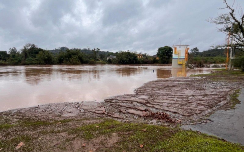 Rio Caí entra em cota de inundação em São Sebastião do Caí | abc+