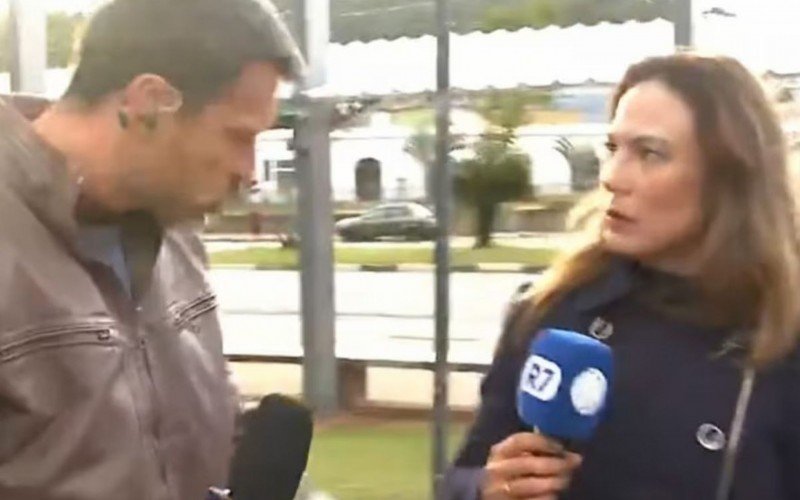 Confusão entre jornalistas da Band e Record durante reportagem | abc+
