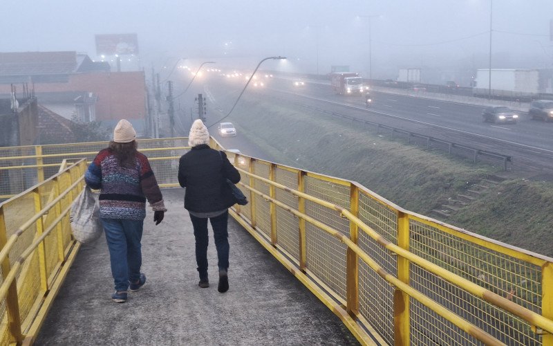 Neblina e frio em Novo Hamburgo | abc+