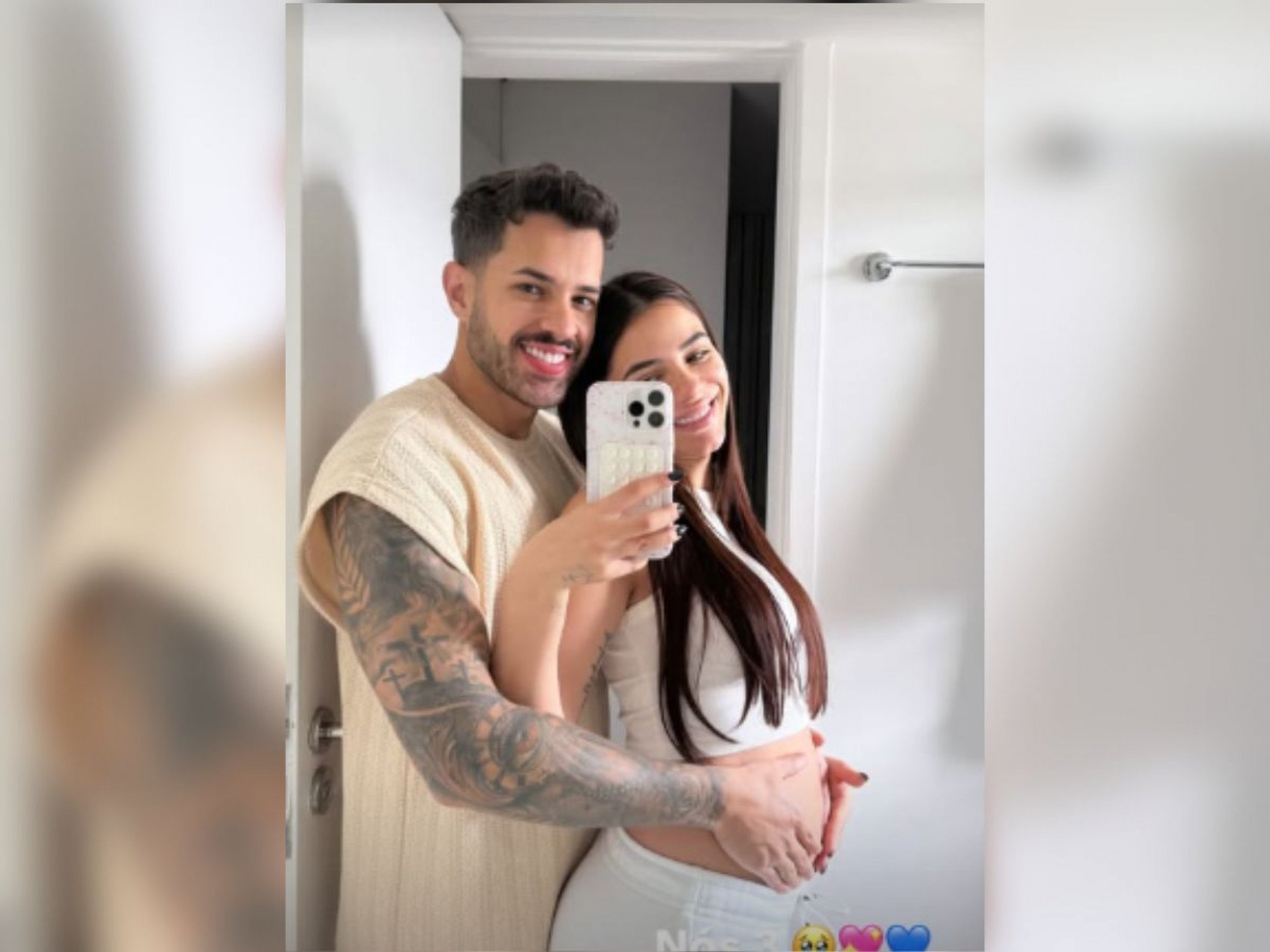 Key Alves revela gravidez de primeiro filho com cantor Bruno Rosa