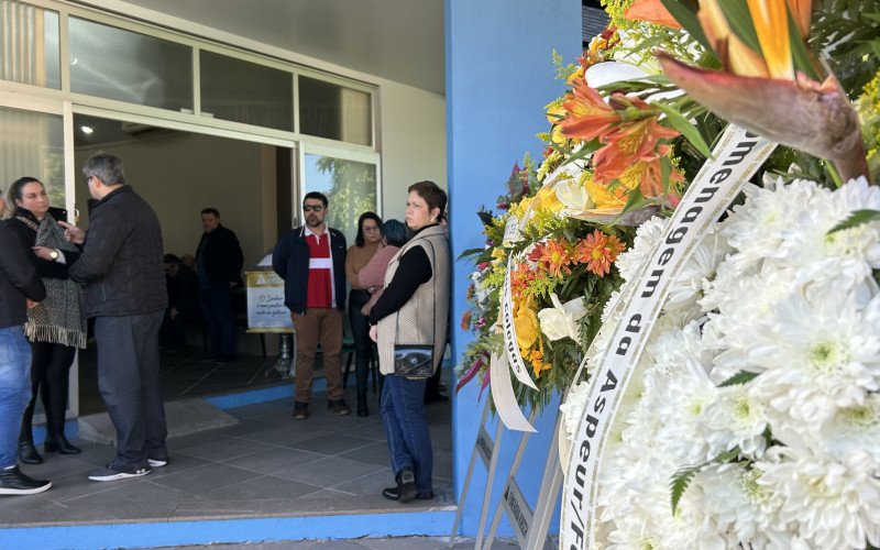 Simone Schneider foi velada na capela municipal e sepultada no cemitério de Campo Bom