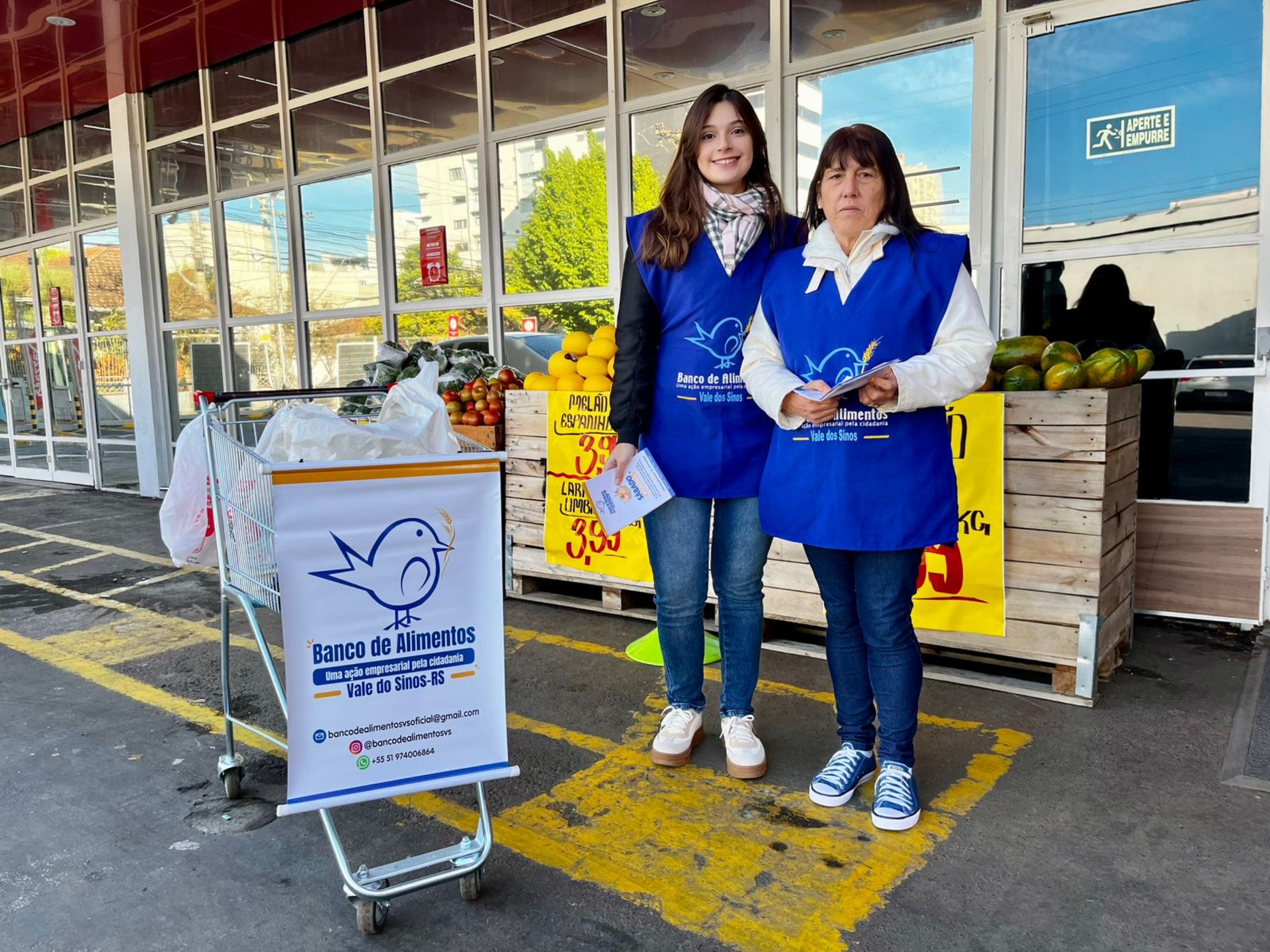 Banco de Alimentos do Vale do Sinos recruta voluntários; veja como participar