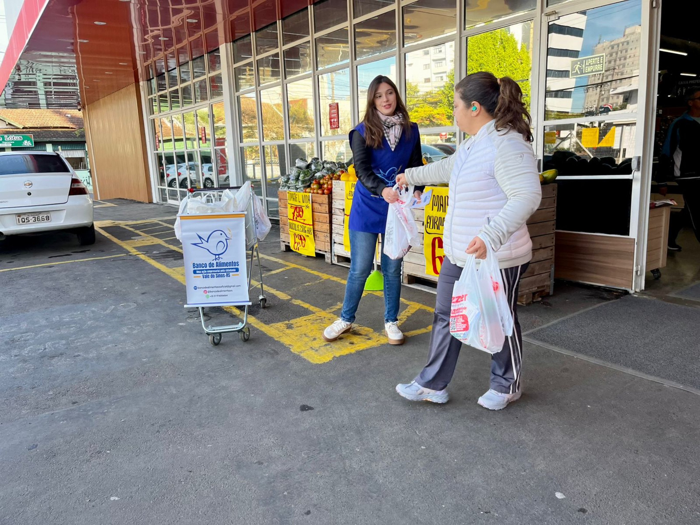 Rede de bancos de alimentos promove Sábado Solidário em cinco cidades da região neste fim de semana