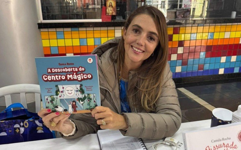 A Descoberta do Centro Mágico é o primeiro infantil da jornalista Camila Rocha