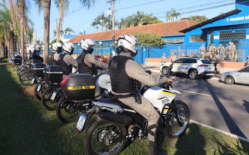 Nova Operação do 25º Batalhão de Brigada Militar deve ter ações ostensivas diárias com o objetivo de reduzir a criminalidade