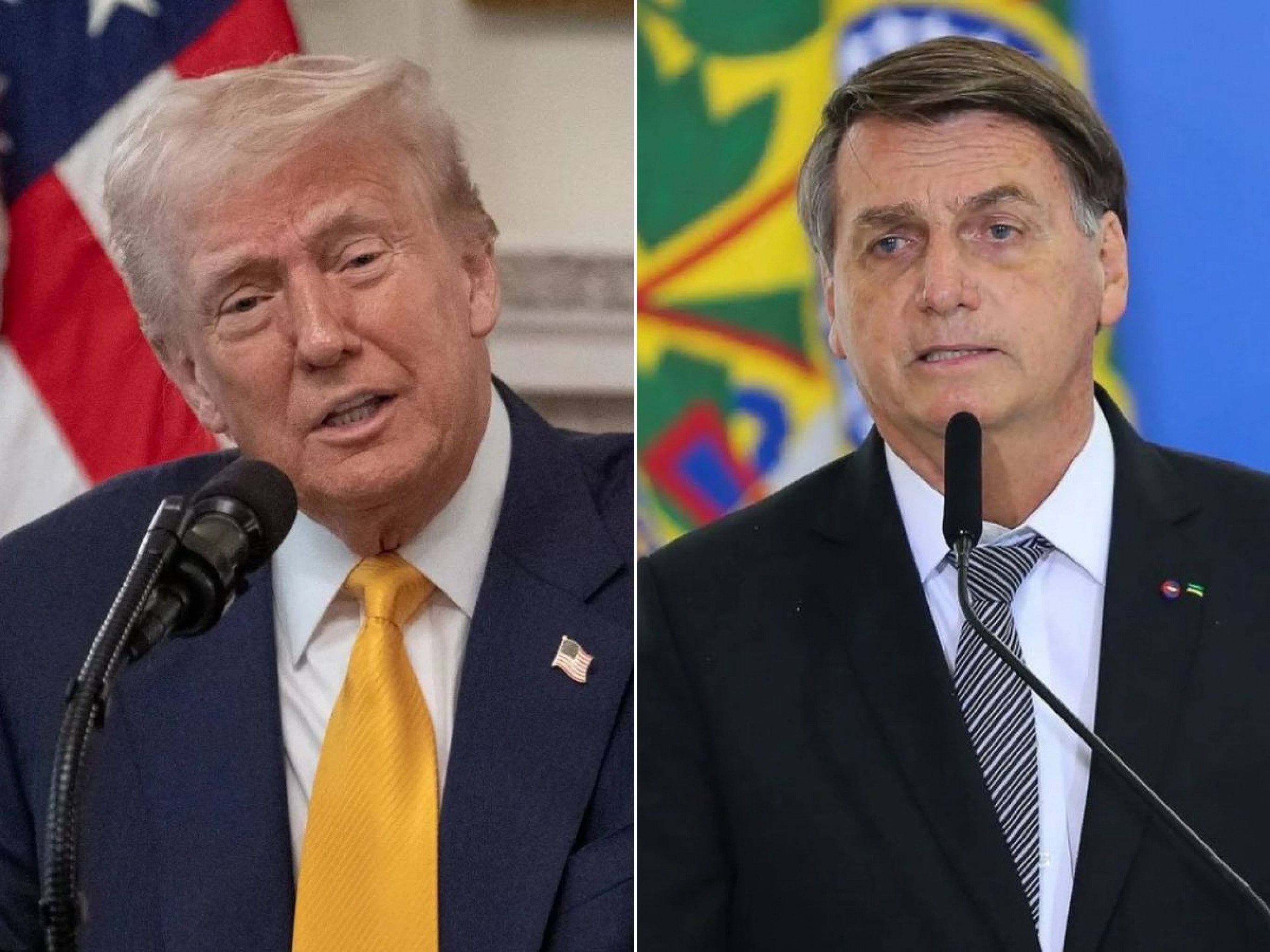 Trump diz que Brasil está fazendo "coisa terrível" com Jair Bolsonaro: "Deixem ele em paz"