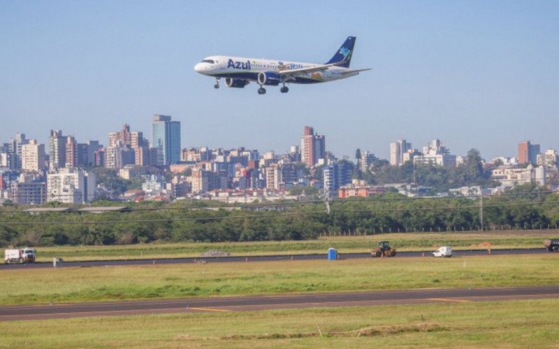 Dia 21 outubro de 2024 marcou o retorno das operações de voo no Aeroporto Salgado Filho, após as enchentes de maio do mesmo ano | abc+