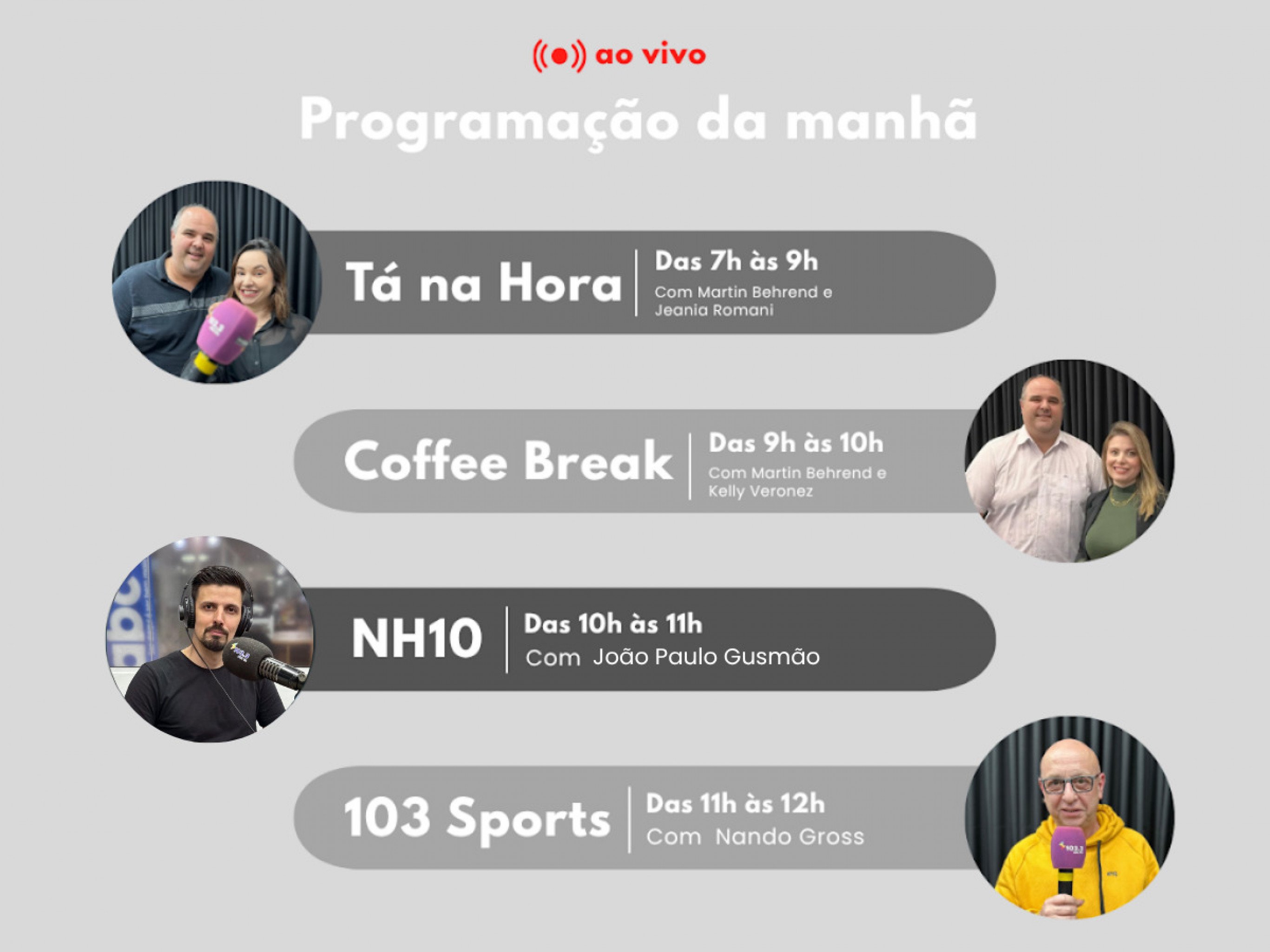 Programas rádio ABC 103.3 FM | abc+