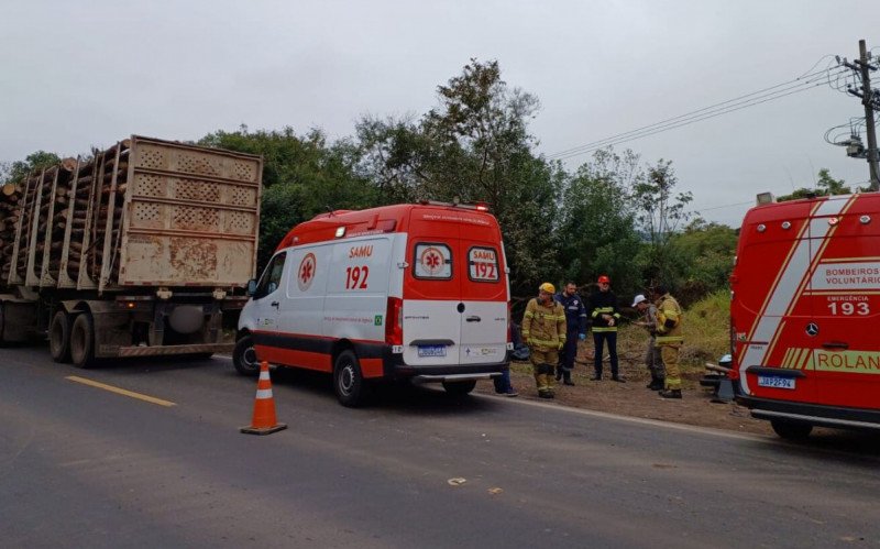 Acidente com morte na RS-239 na manhã desta quarta-feira (9) | abc+