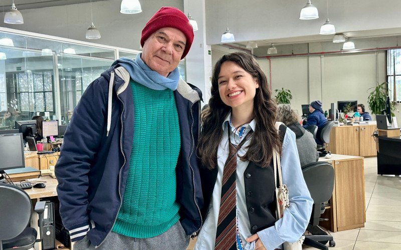 Fernando e Amábily em visita ao Grupo Sinos | abc+