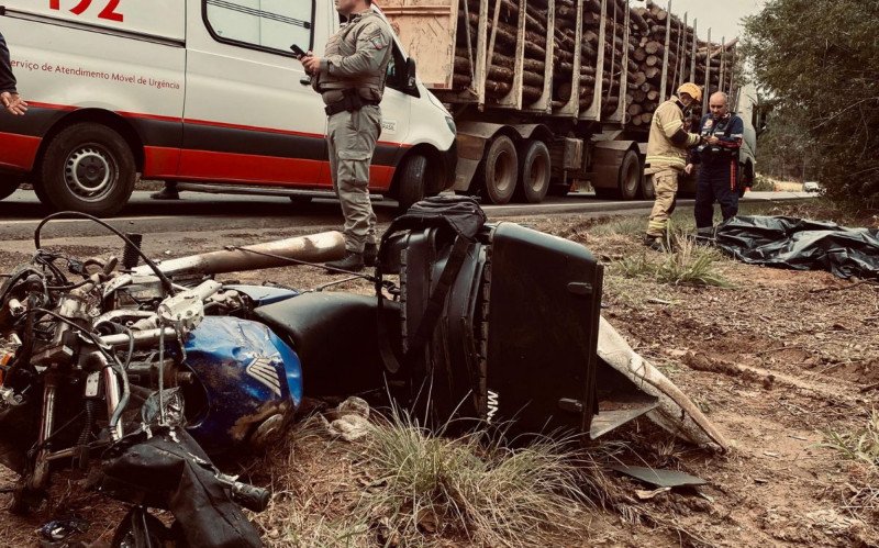 Acidente com morte na RS-239 na manhã desta quarta-feira (9) | abc+