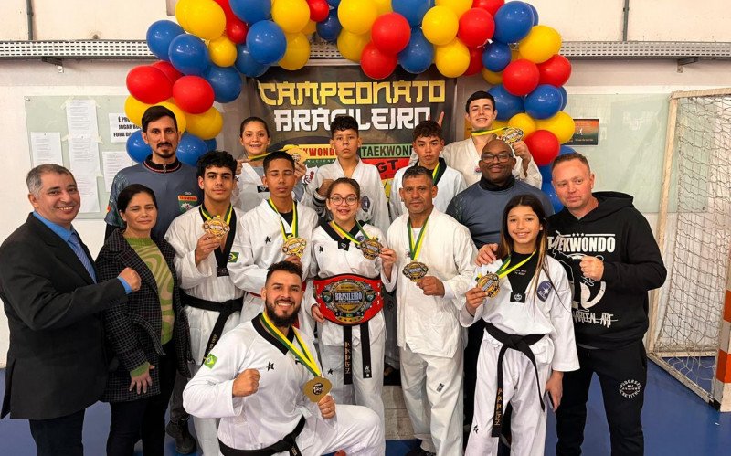 Delegação da Escola de Artes Marciais Kim Yu Shin competiu em Pelotas | abc+