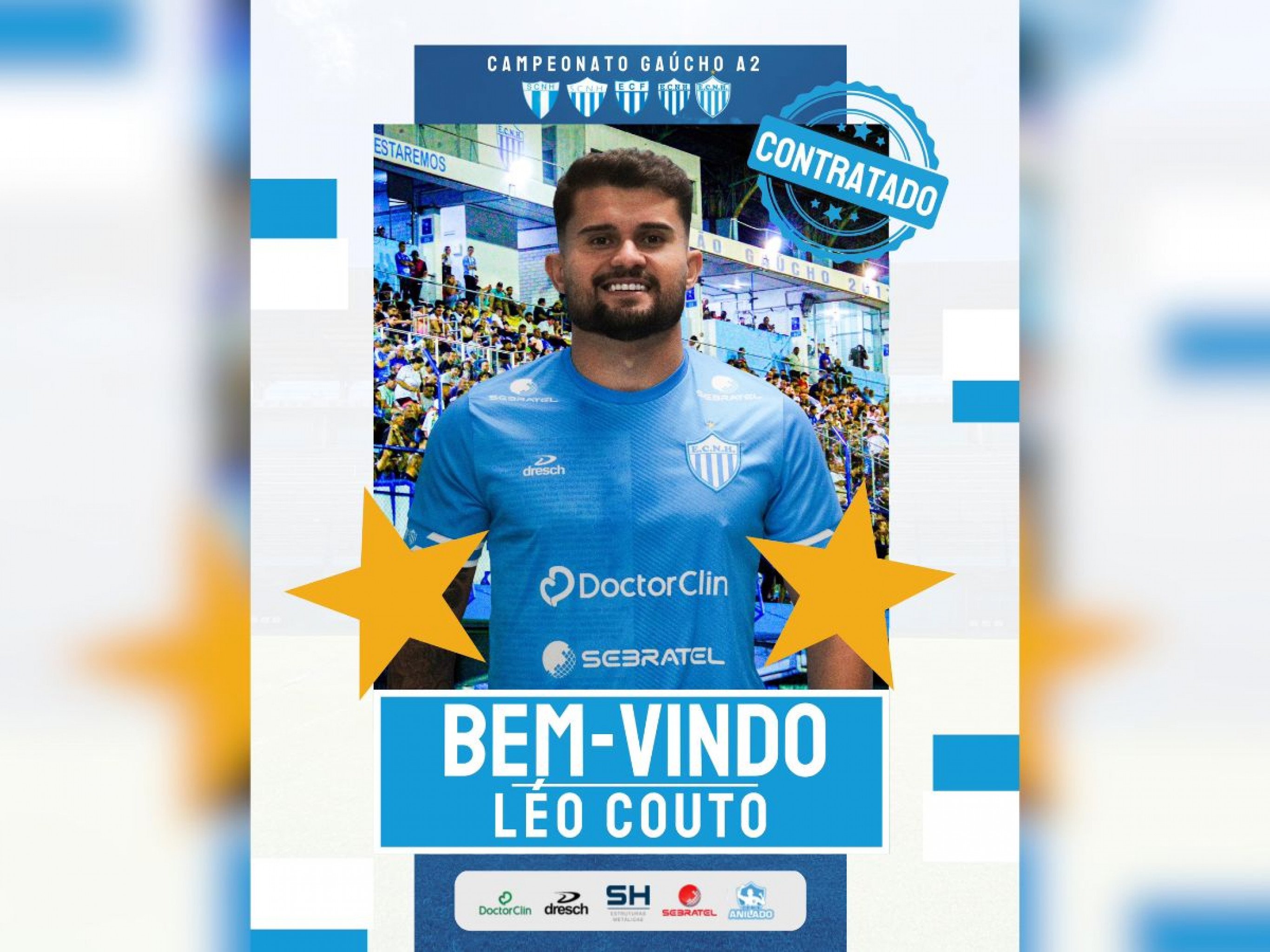 Noia confirma a contratação do lateral Leonardo Couto, de 27 anos