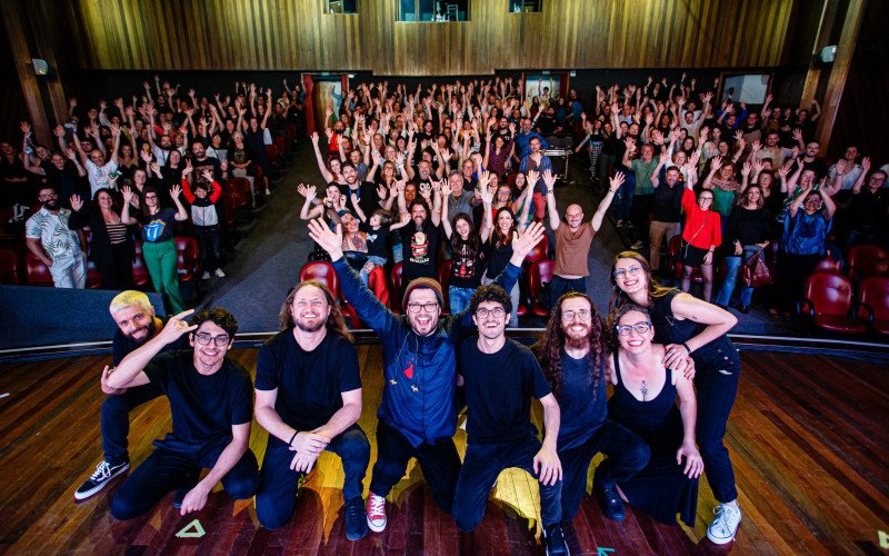 Gravação do show Vento Forte e Um Farol