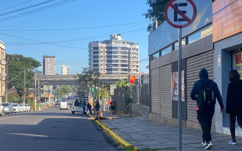 Pintura da sinalização foi concluído no fina da manhã desta quinta (10) | abc+