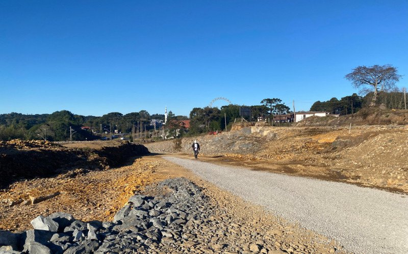 Construção do novo hospital de Canela