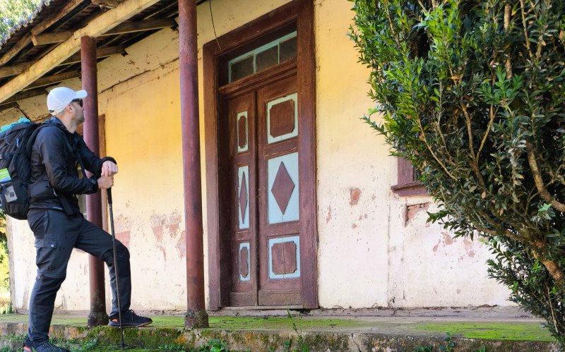 Rodrigo gosta de conhecer a história de cada local