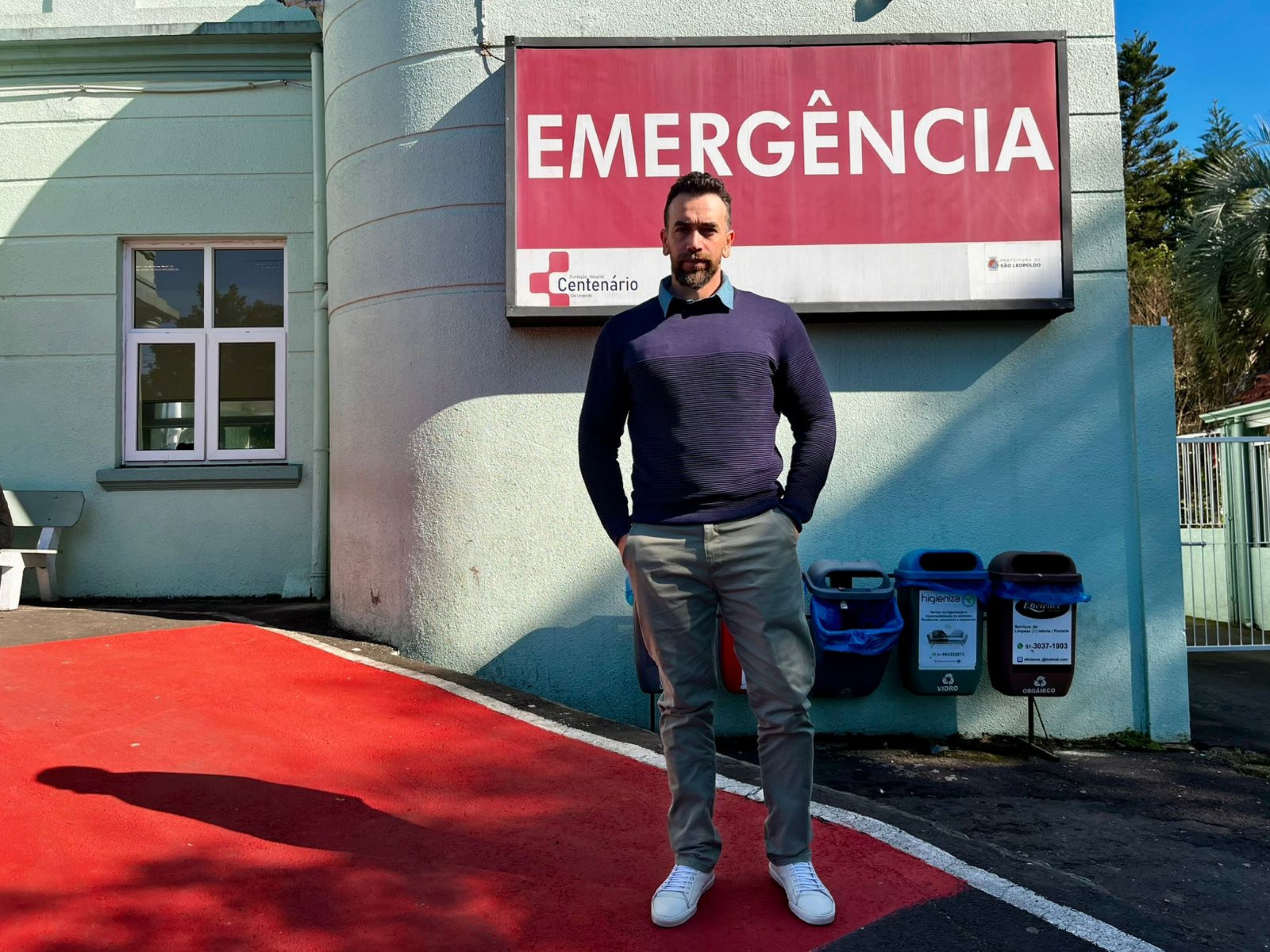 Novo presidente quer mudar a experiência dos pacientes no Hospital Centenário