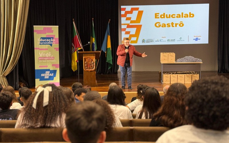 Projeto Educalab Gastrô forma 90 estudantes gramadenses