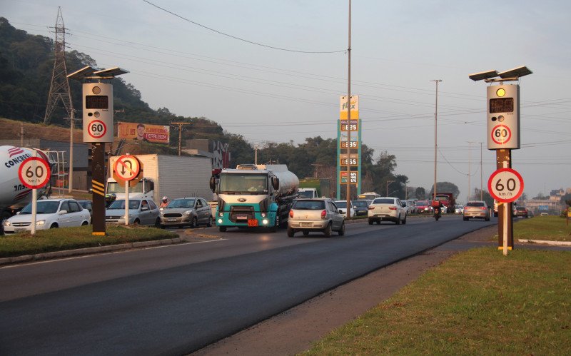 Radar colocado no km 14 da RS-239 ajuda a reduzir o número de acidentes