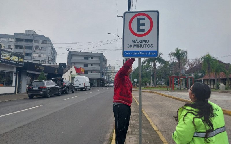 Estacionamento em rua de Estância Velha muda na segunda-feira | abc+